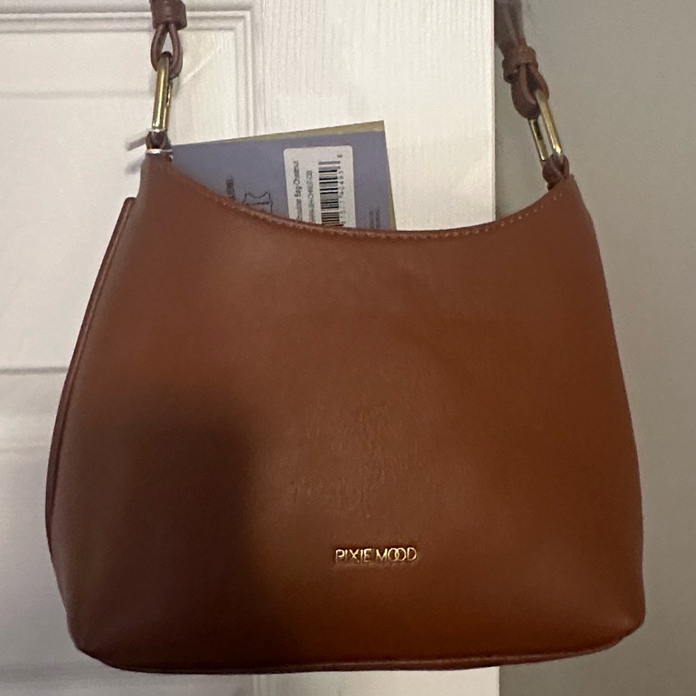 Pixie Mood brand new with tags “Sara Shoulder Bag - Chestnut”